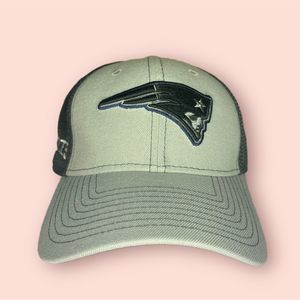 Black And Gray Patriots Cap
